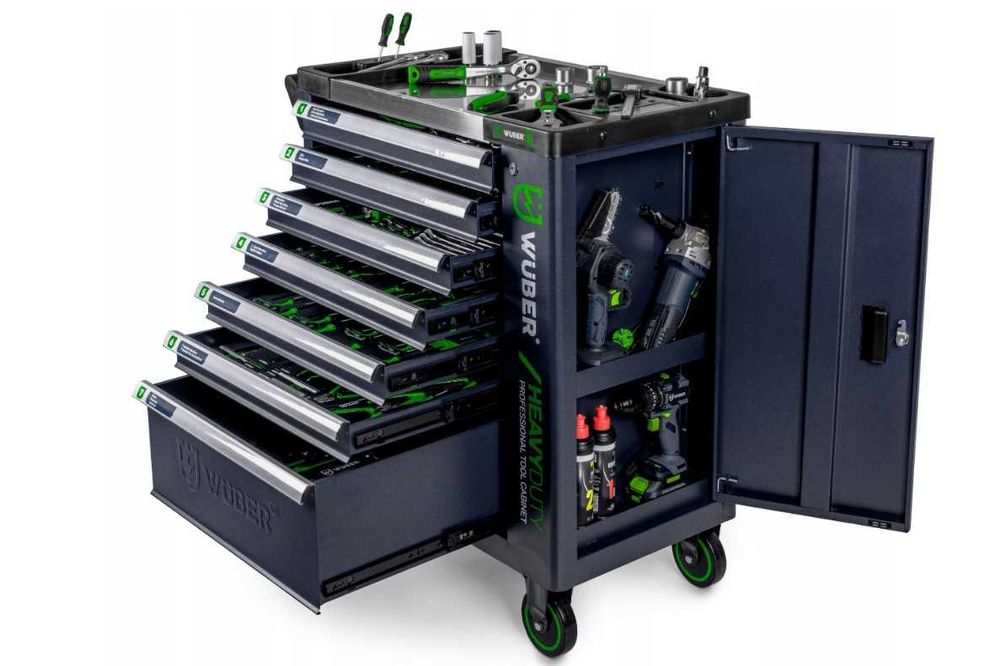 Profesjonalna SZAFKA WARSZTATOWA na kółkach Wózek narzędziowy Nowa