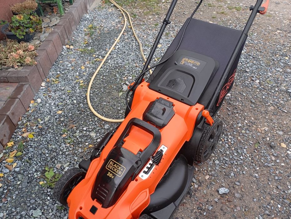Kosiarka akumulatora Black decker 36 v bateria ładowarka