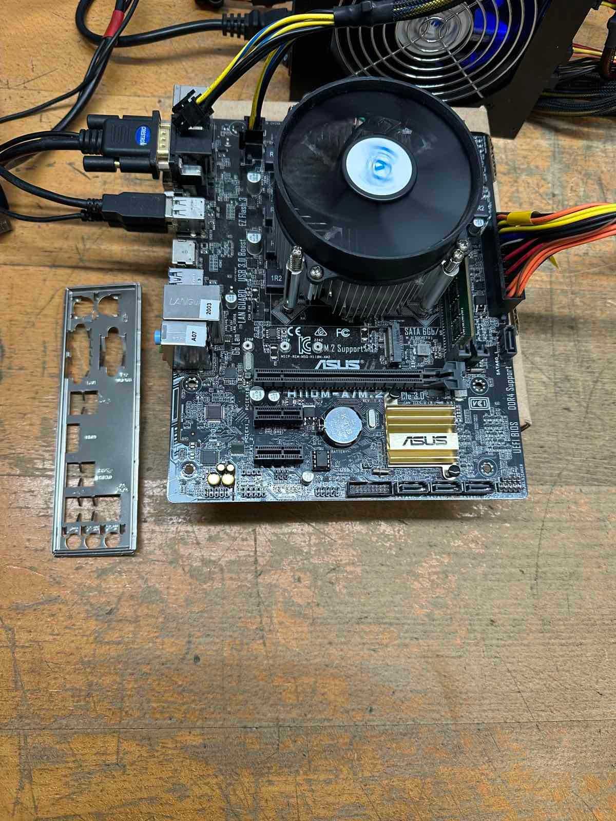 Комплект плата S1150 S1155 S1151 S1156 AM3+ i5 I7 DDR3 DDR4 I5 6400