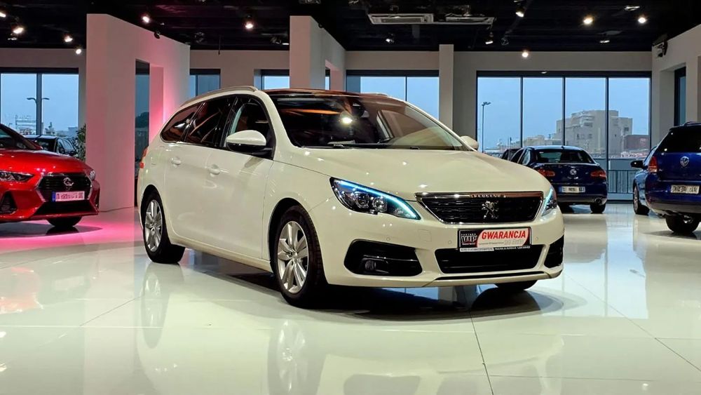 Peugeot 308 Kamera 360*+Biała Perła+Panoramiczny dach+Bezwypadkowy-Gwarancja