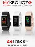 Smartwatch MyKronoz Zetrack NOWE w trzech kolorach.