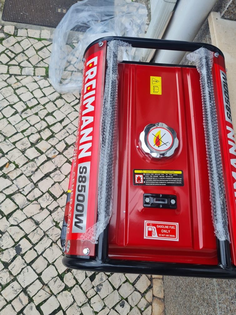 Gerador gasolina de 8500 watts Arranco a bateria novo