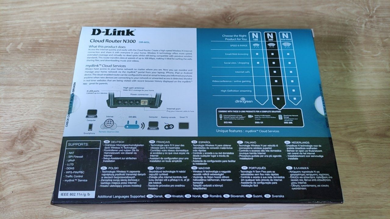 Router D-link dir-605l