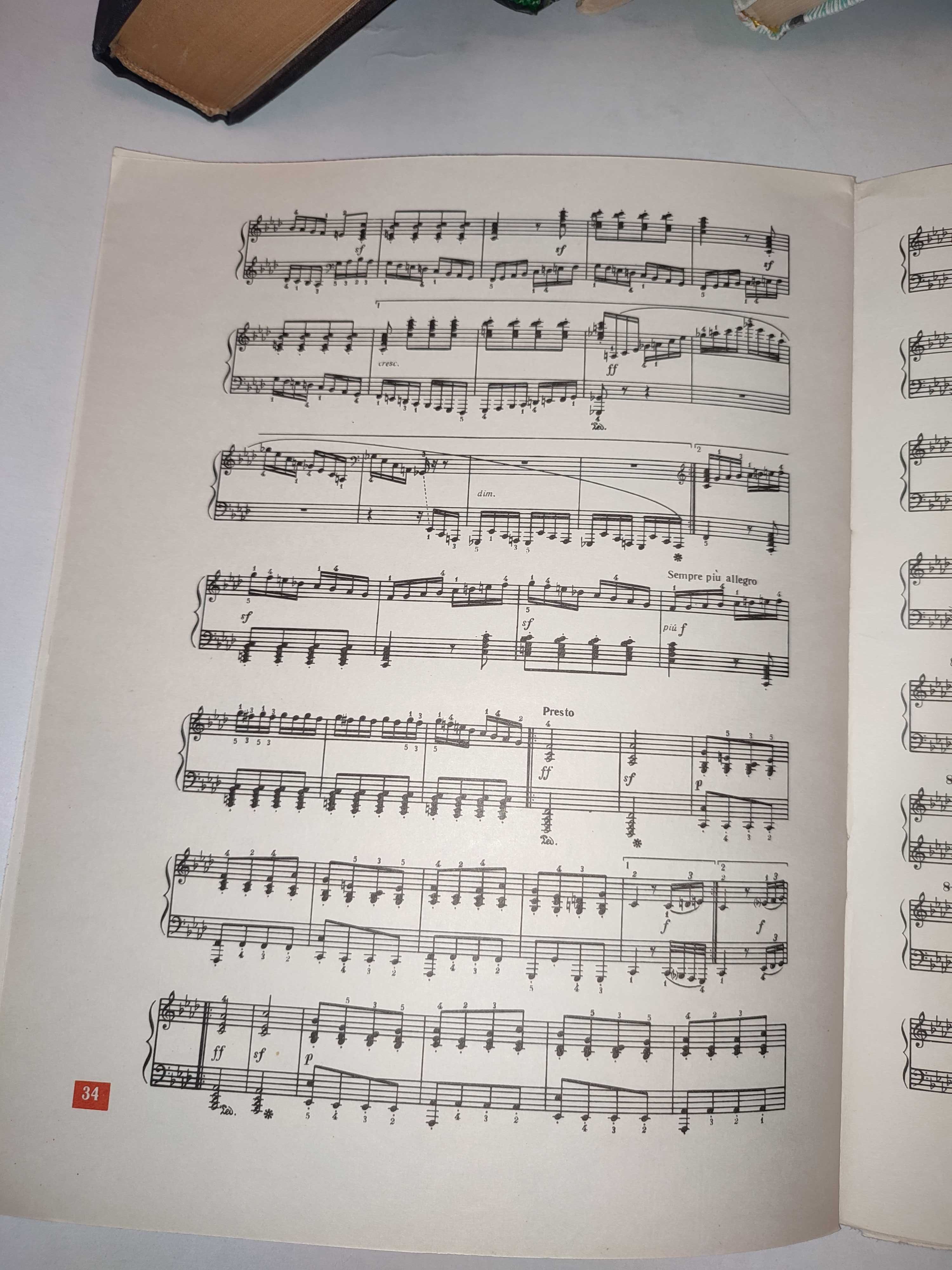 Ноты для фортепиано Апассионата Бетховен