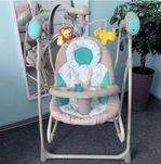 Elektroniczny bujak kołyska CARRELLO Nanny 3 w 1 CRL-0005