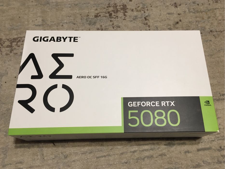 Gigabyte GeForce RTX 5080 Aero OC 16GB GDDR7 DLSS4 256bit