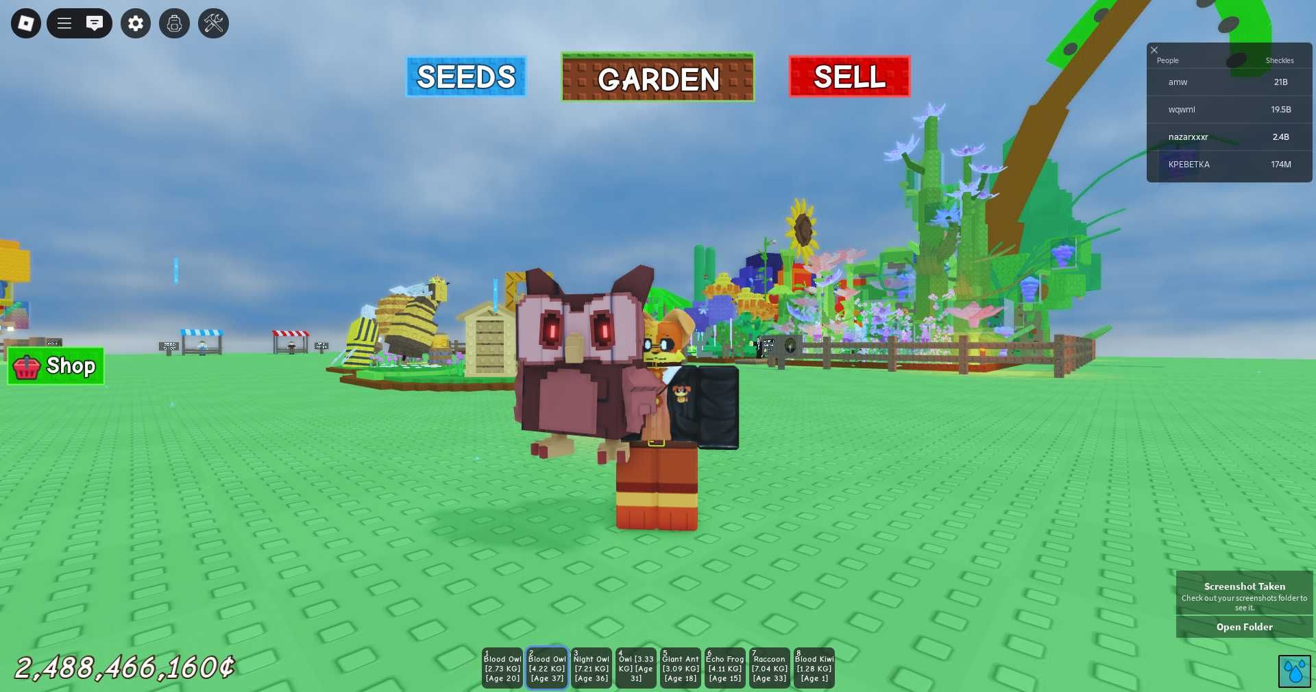 Продаю з гри Grow a garden і продаю акк прокачен в Grow a garden і бф