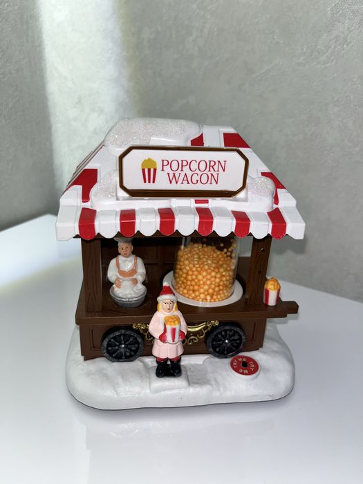 Новорічна/Різдвяна інсталяція “Кіоск з попкорном”