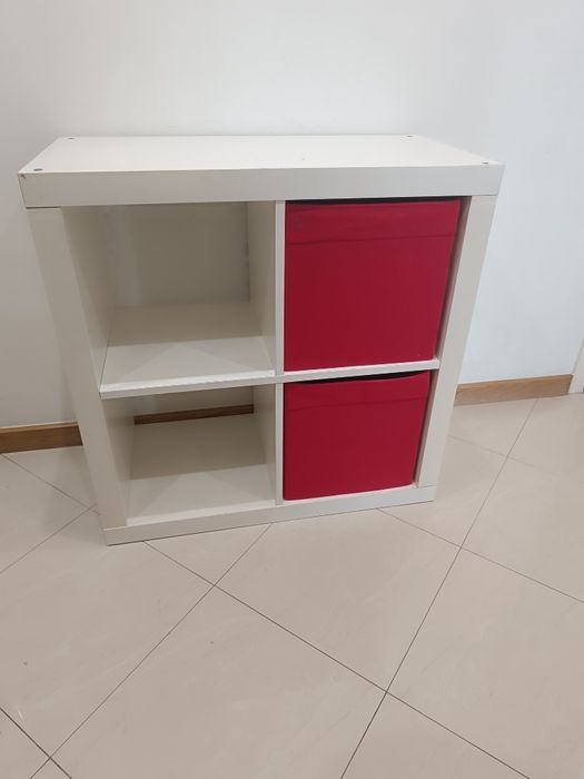 Kalax com caixas arrumação