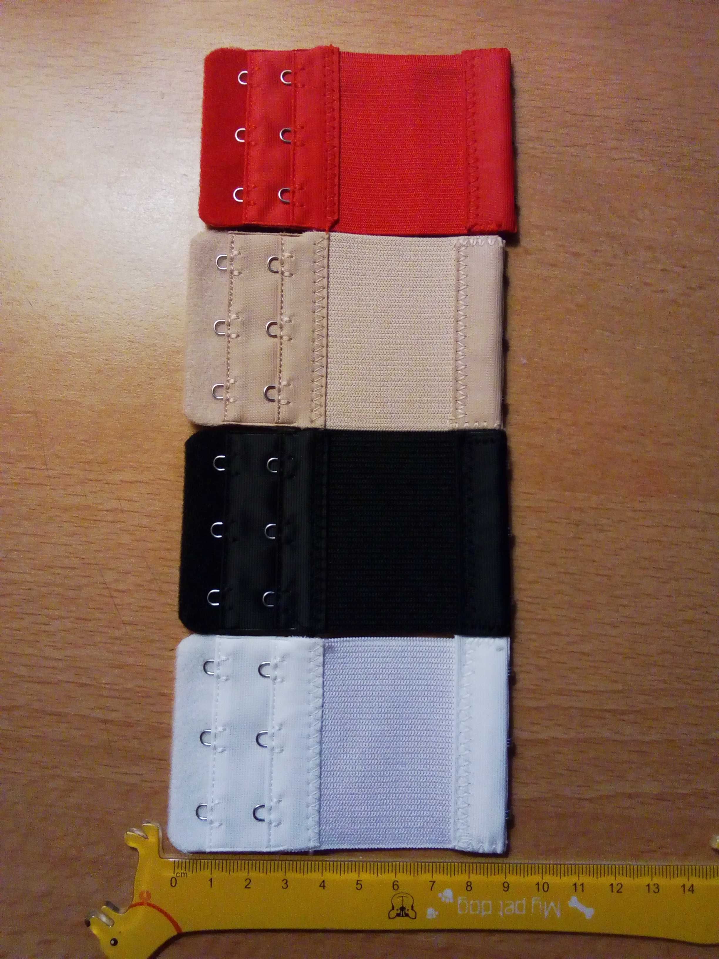 Удлинители для бюстгальтера на 1, 2, 3, 4 крючка