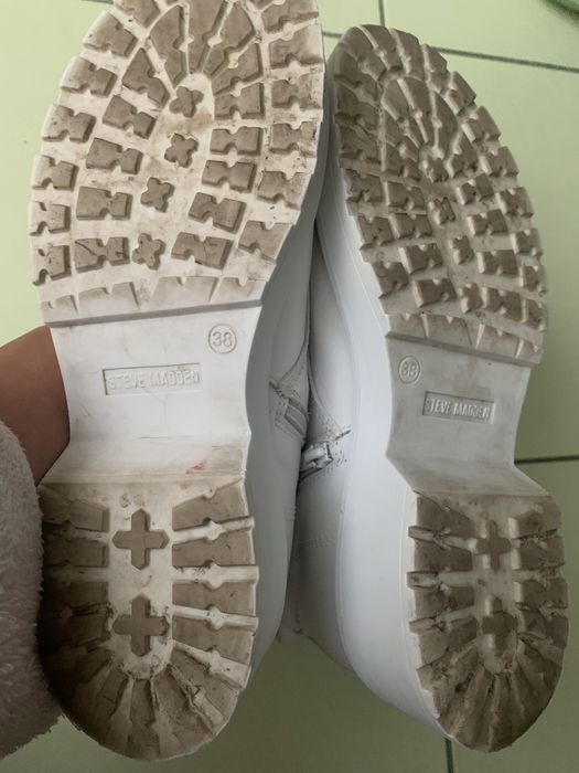 Шкіряні чоботи, черевики, ботинки Steve Madden Tornado