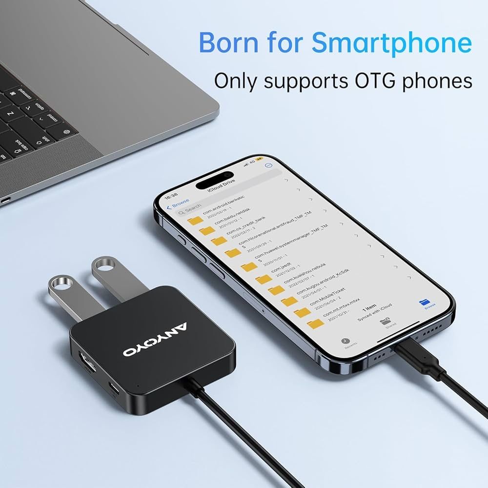 Adapter USB C HDMI z 4K 30Hz 6w1