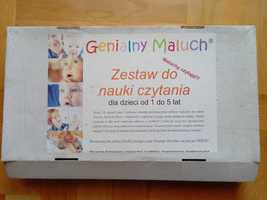 Genialny Maluch - zestaw do nauki czytania dla dzieci od 1 roku