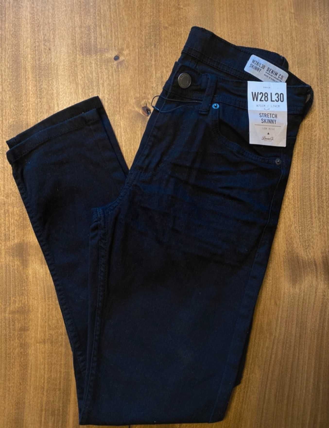 Nowe spodnie jeansowe damskie Denim Co rozmiar 36
