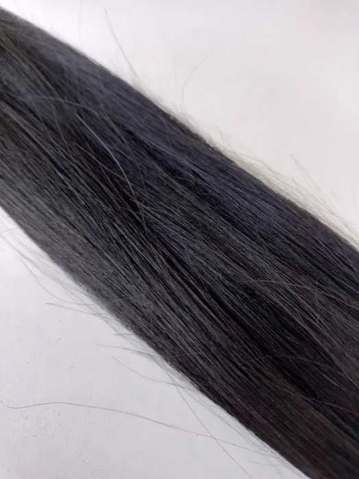 Włosy naturalne ok 53 cm 100 pasm / 20utip1