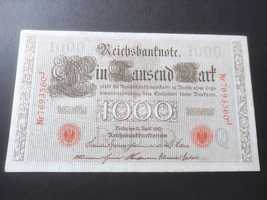 Banknot - Niemcy Reichsbanknotes 1000 marek 1910