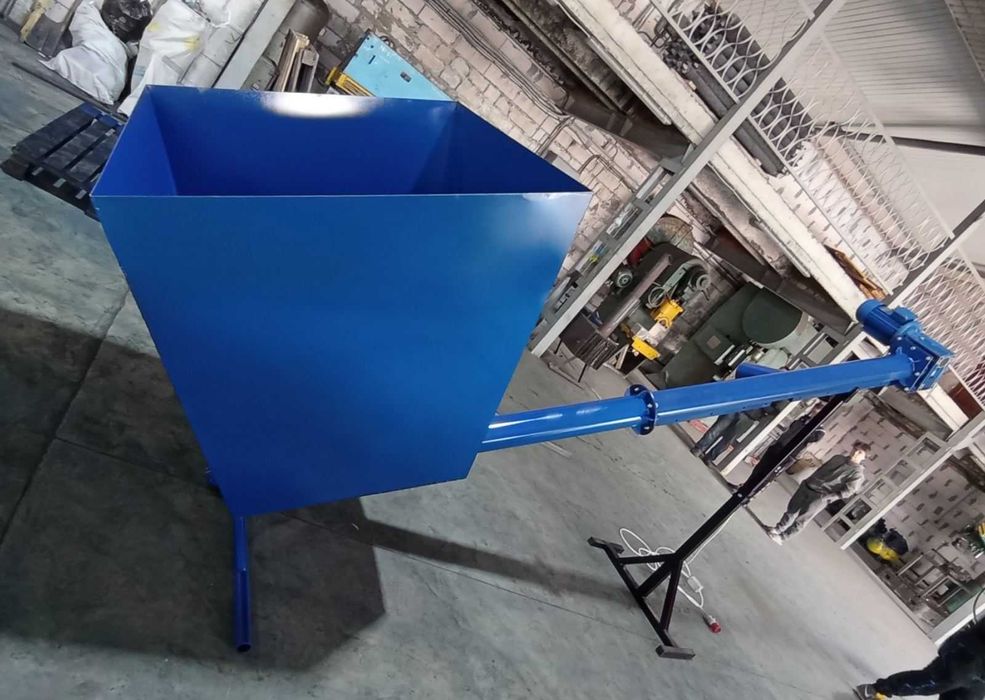 Навантажувач зерна Ф108*2м, гвинтовий конвеєр, транспортер зерна, шнек