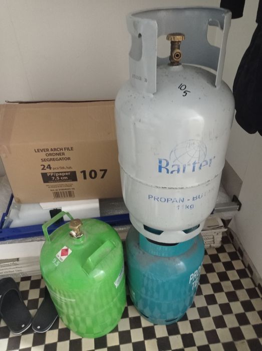 Butla gazowa 11 kg Propan-buta pusta 2 sztuki