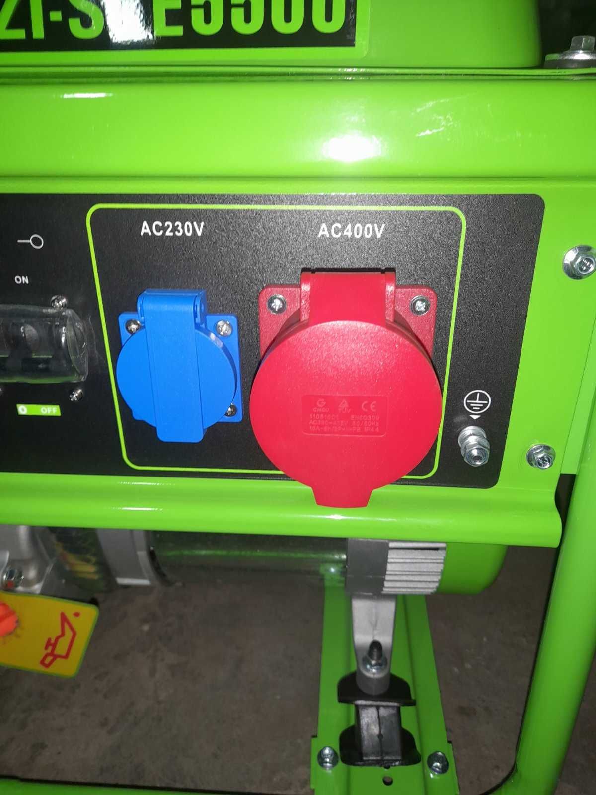 Бензиновий генератор ZIPPER ZI-STE5500 (5.5 кВт)