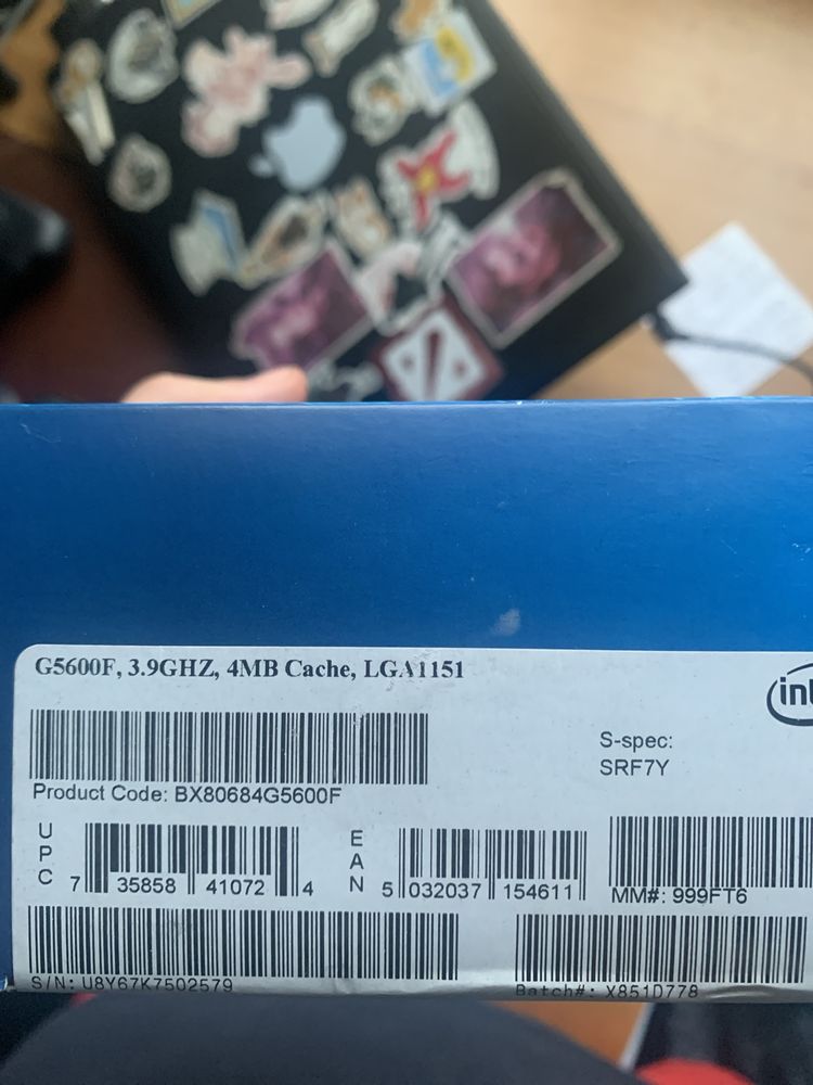 Процессор intel core pentium gold f5600