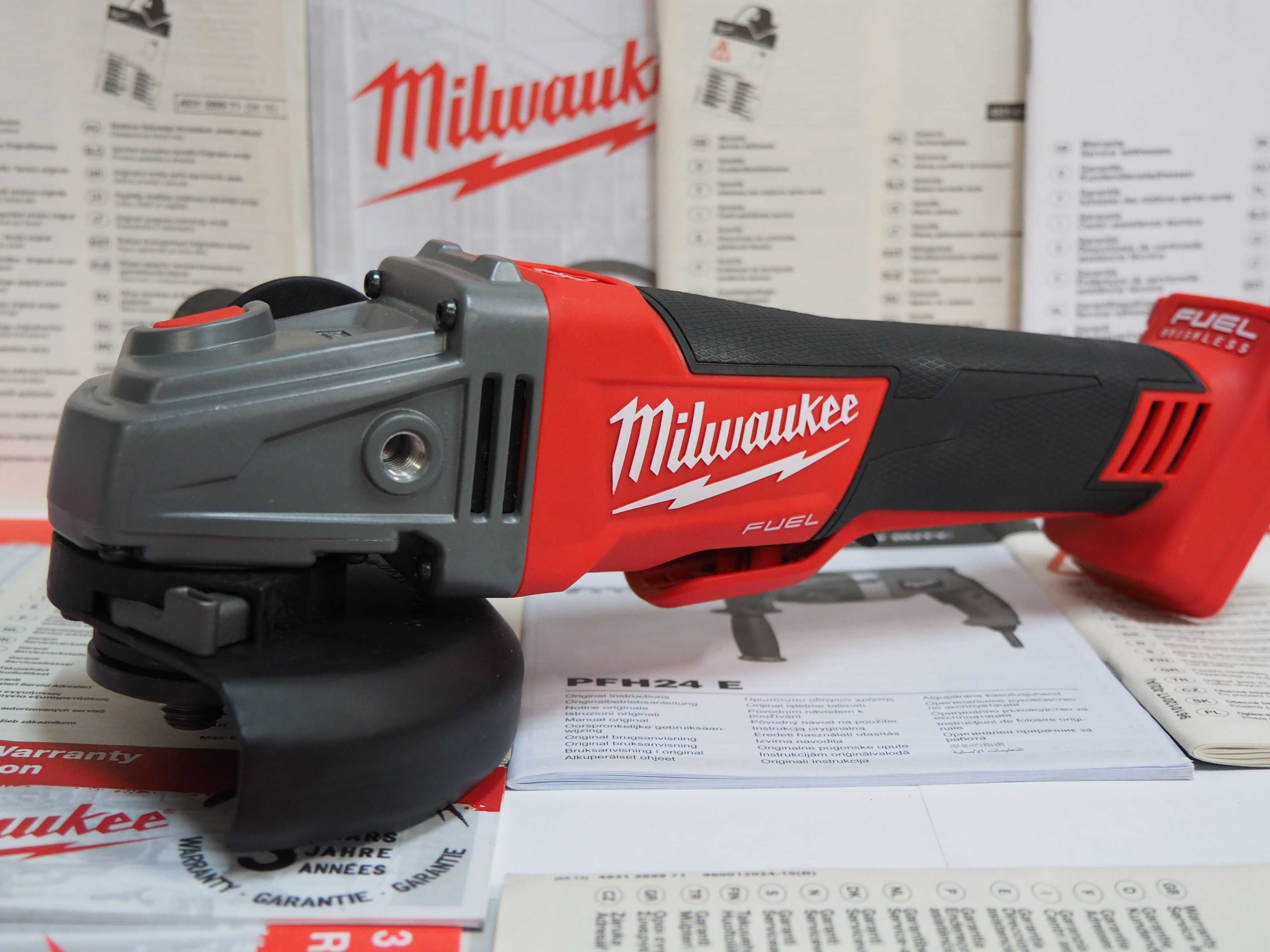 Szlifierka katowa MILWAUKEE M18 CAG 125 XPDB bez bateria ladowarka 18v