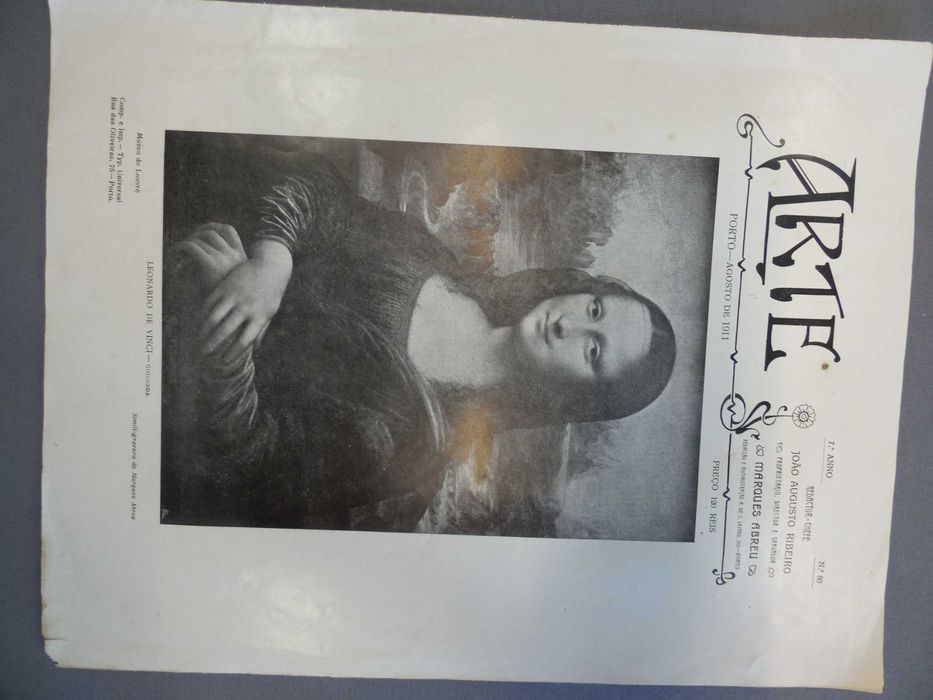 25 exemplares da revista Arte - Archivo de Obras de Arte ('1905-'1912)