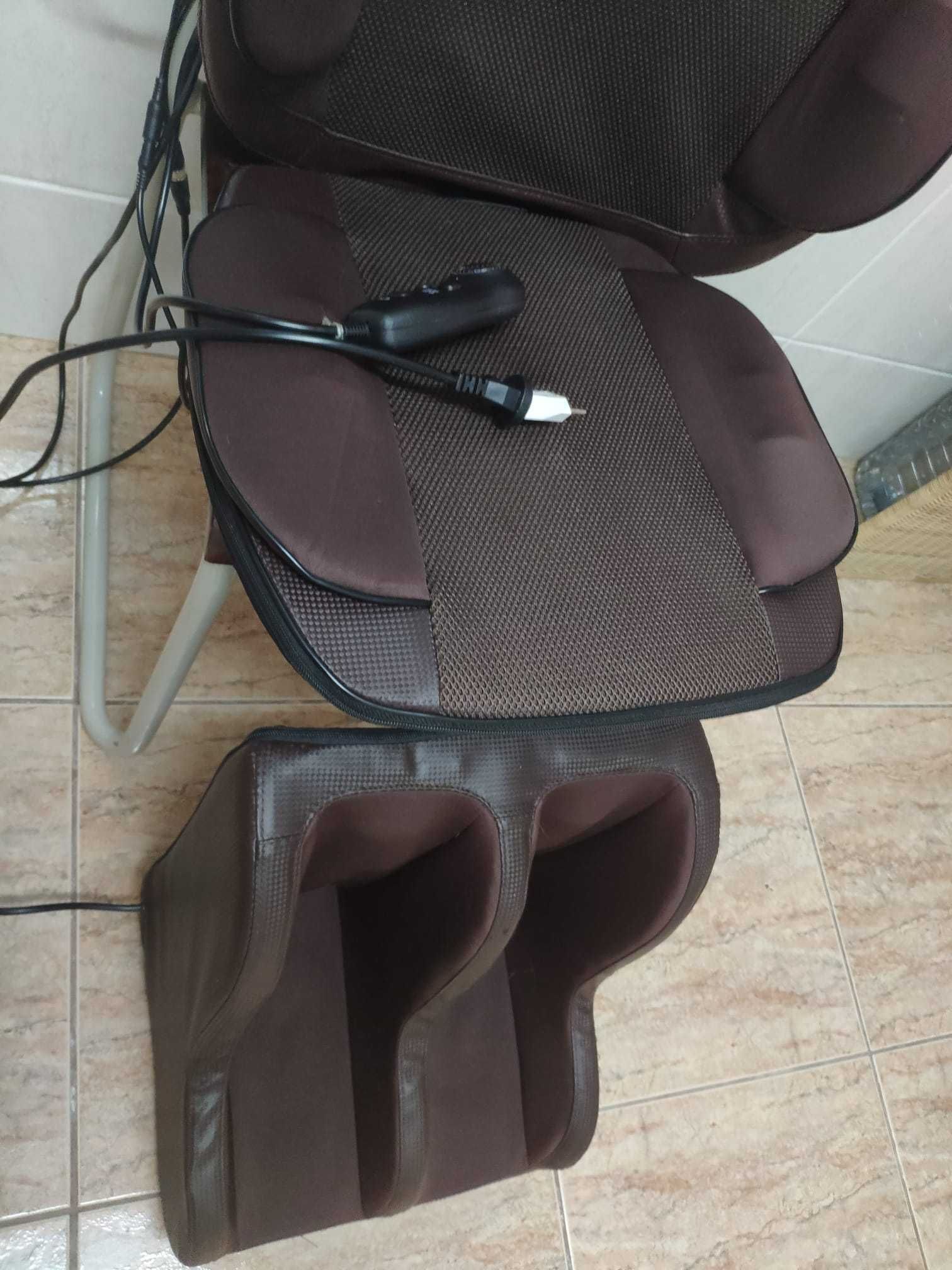 Cadeira de massagens como nova