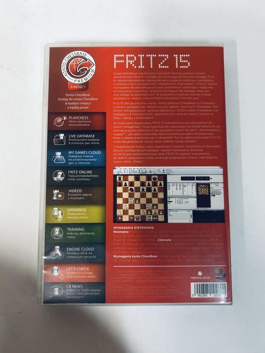 Fritz 15 program szachowy na PC ChessBase