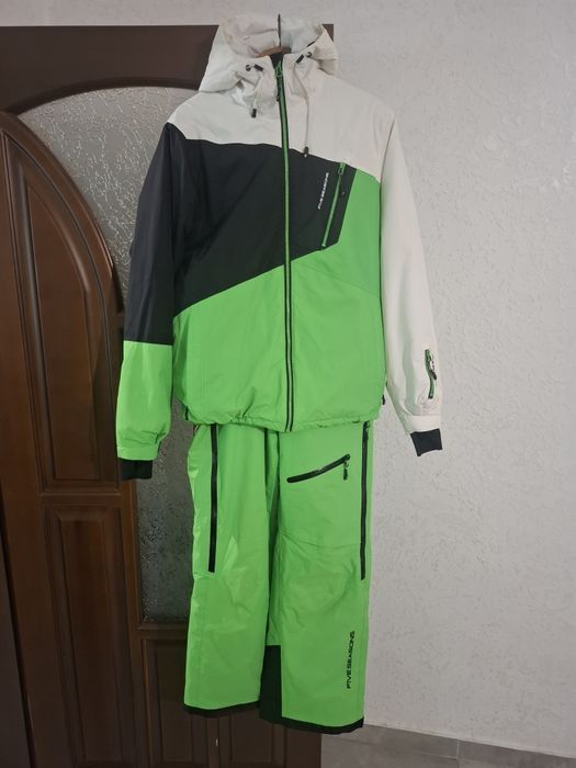 Мужской лыжный костюм FREEVER  салатовый
