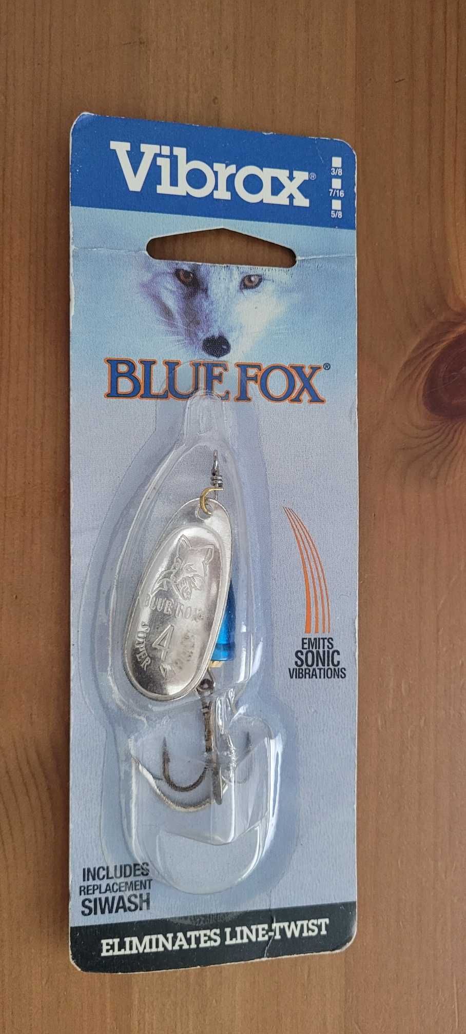 Vibrax Bluefox 4 - Vintage nowy Finland 3/8OZ