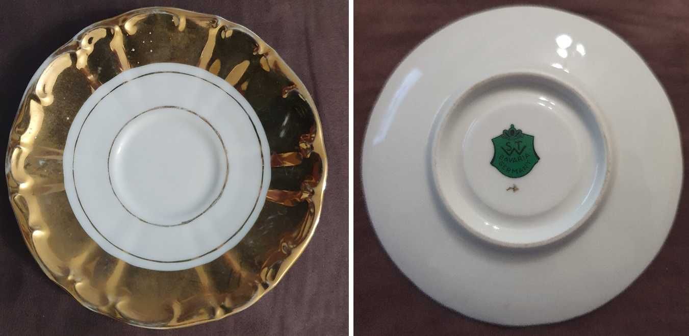ST Bavaria - Antigo Pequeno prato de porcelana de qualidade - Germany