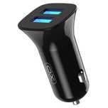 XO ładowarka samochodowa CC31 2x USB 2,4A czarna