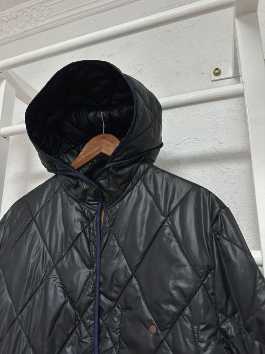 Микро пуховик Л размер подклад hugo boss orange