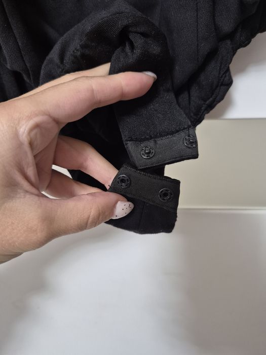 Чорний класичний боді Xs