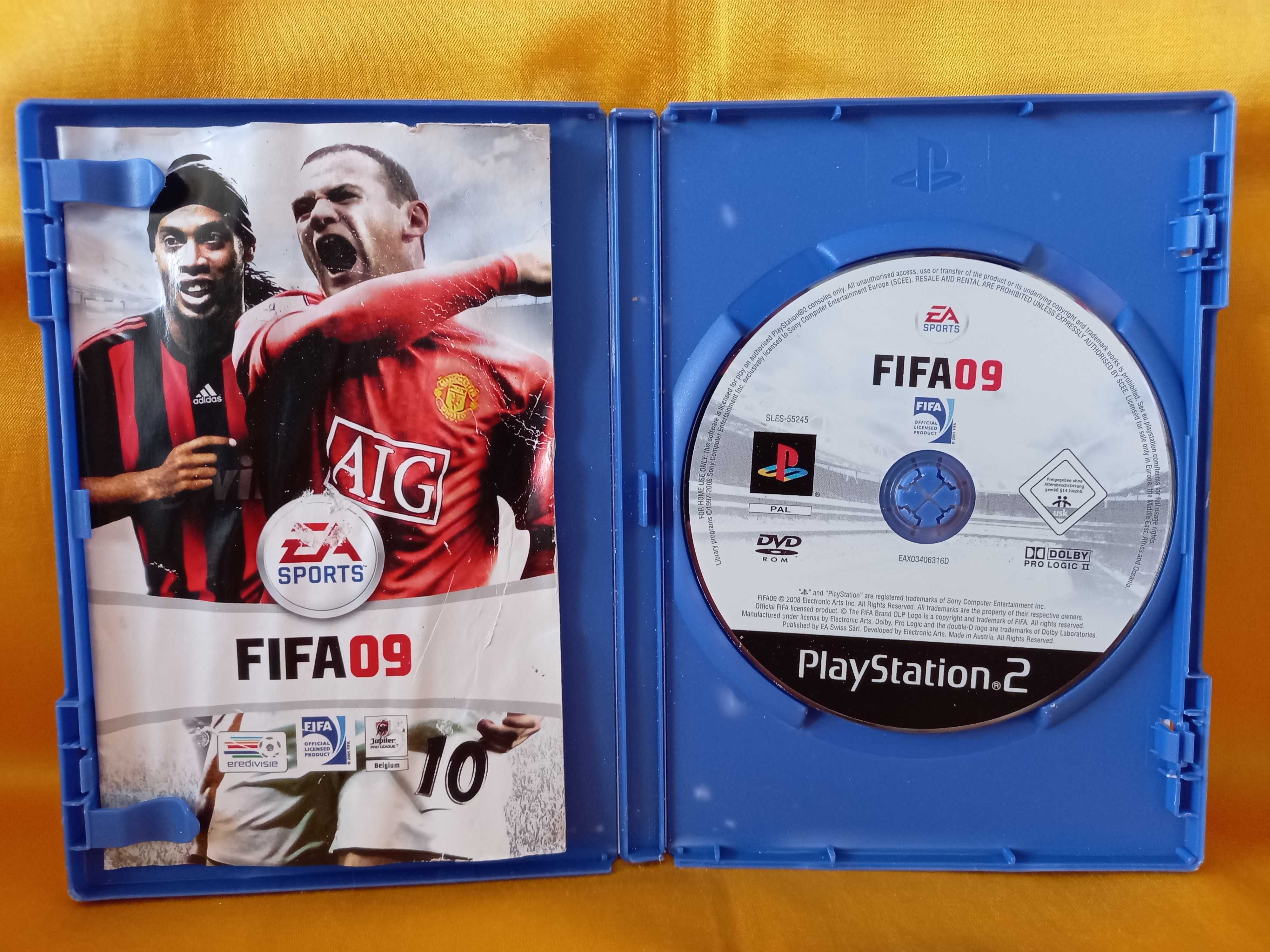 Gra FIFA 09 PS2 PlayStation 2