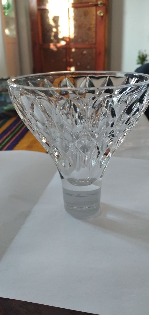 Antyczne lampki kryształowe do Martini