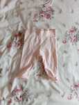 Różowe legginsy dziewczęce tanio cheap winter autumn zima jesień pink