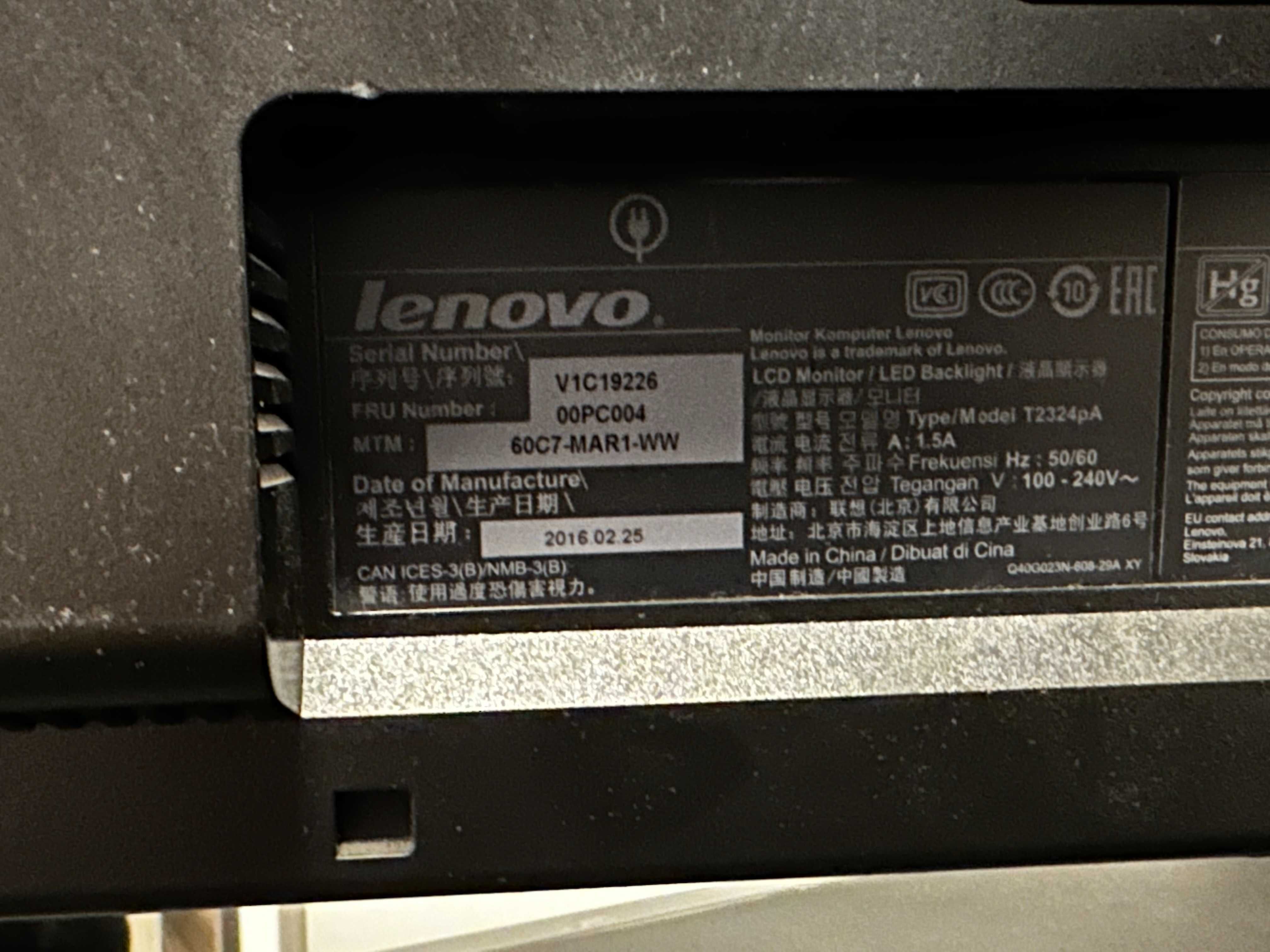 Monitro Lenovo 19 cali