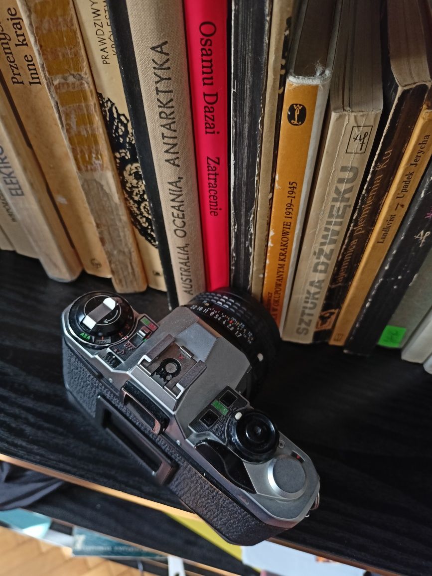 pentax me F aparat analogowy lustrzanka vintage