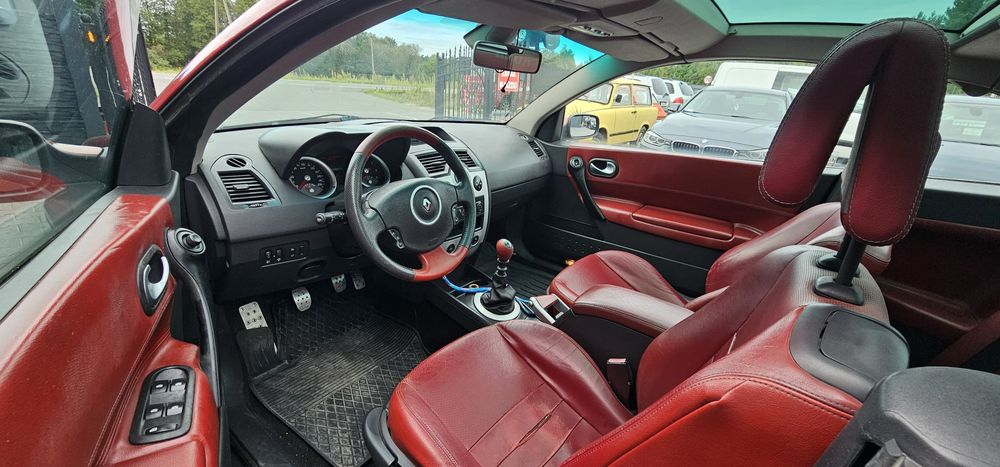 Renault Megane Cabriolet 2005r 2.0Turbo 163km GAZ 160TKM Skóry