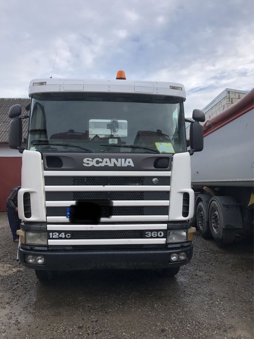 Scania 8x4x360x1999rok 3strony kiper