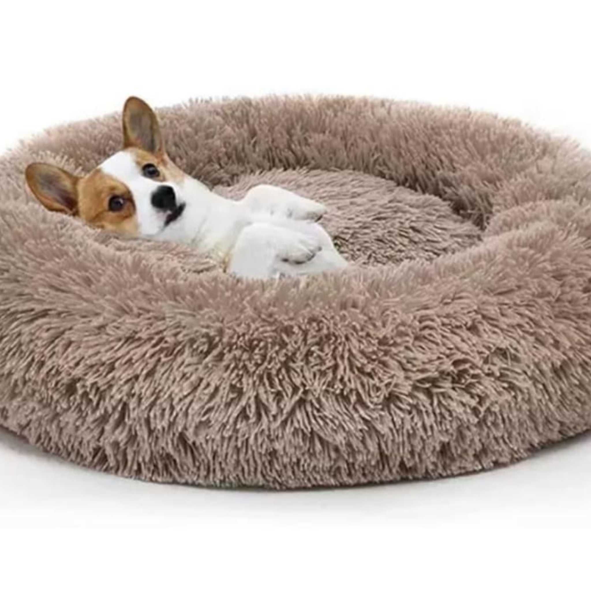 Cama para cão e gato com pêlo relax