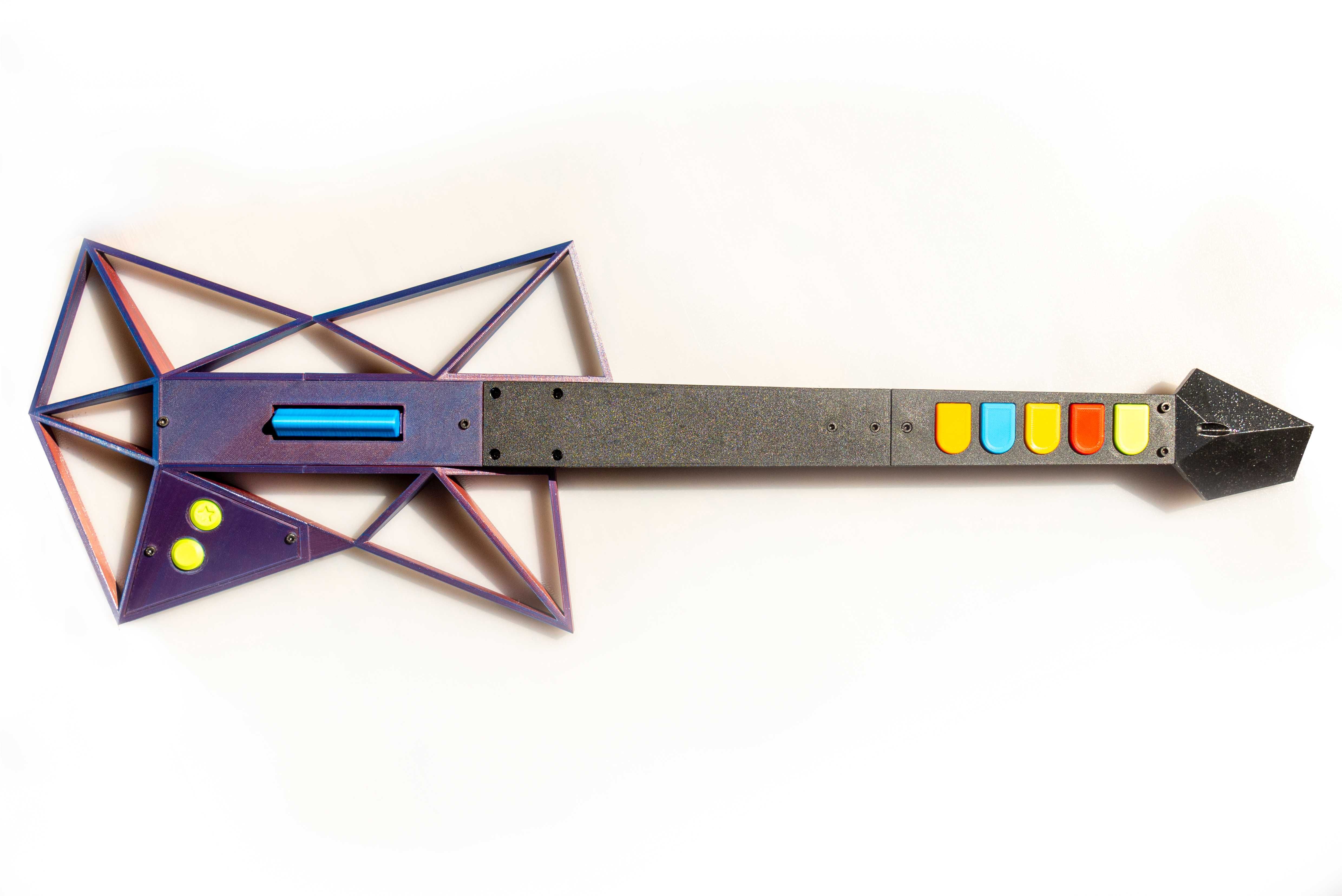 Guitarra - joystick para Clone Hero