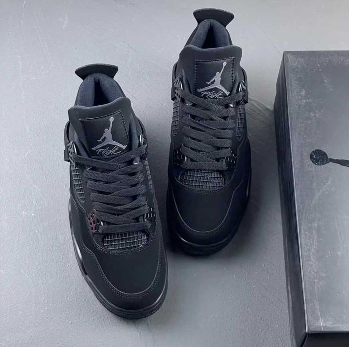 Buty Trampk Jordan 4 Retro Black Cat R.41