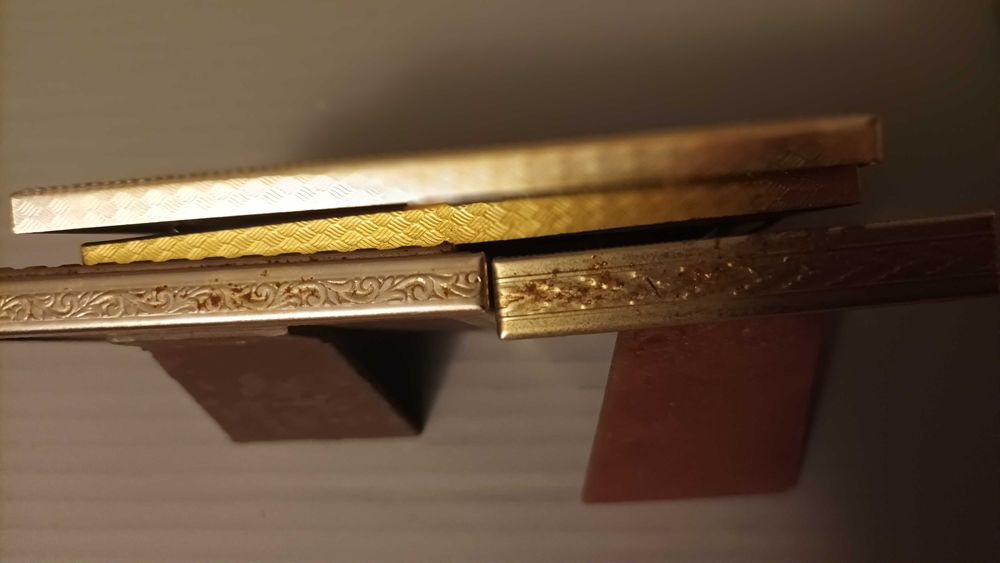 Stare ramki do zdjęć metalowe że szkłem