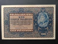 Banknot 100 marek polskich 1919r. SERIA WIEDEŃSKA