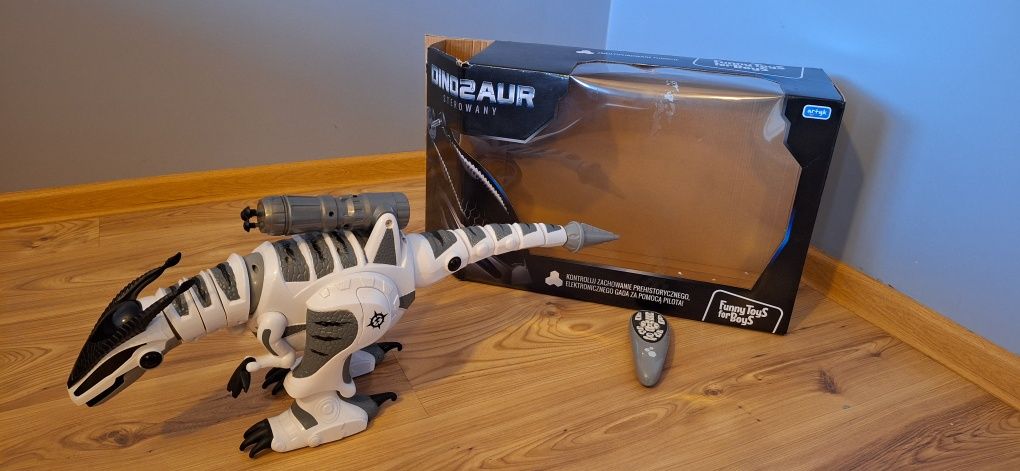 Dinozaur RC zdalnie sterowany robot