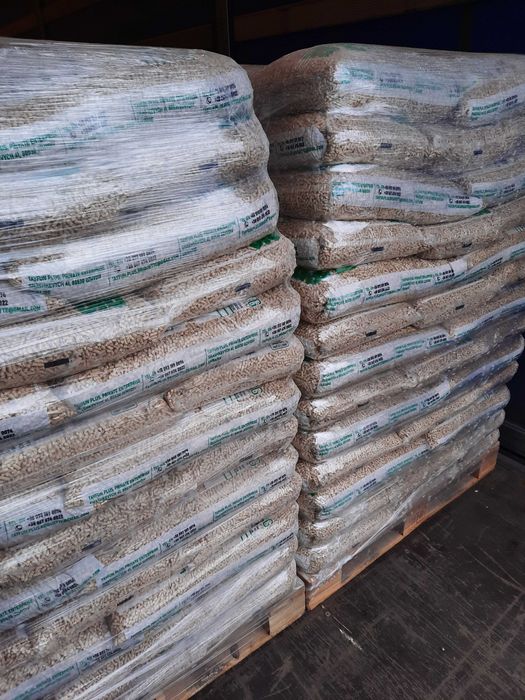 pellet drzewny Gold Błaszki kl A1 din plus  , drewno kominkowe
