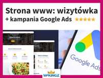 Strona internetowa - www - wizytówka + kampania reklamowa Google Ads