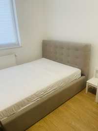 Łóżko sypialniane 140/200 tapicerowane pikowane